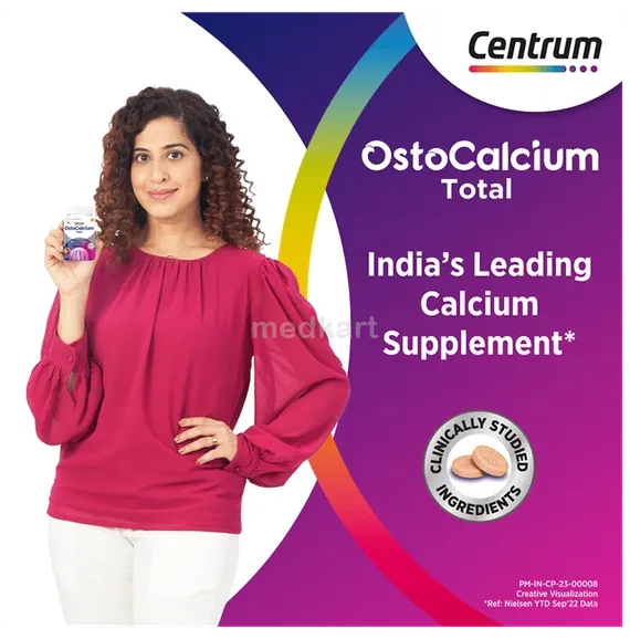 ostocalcium total centrum chewable tablet 30's